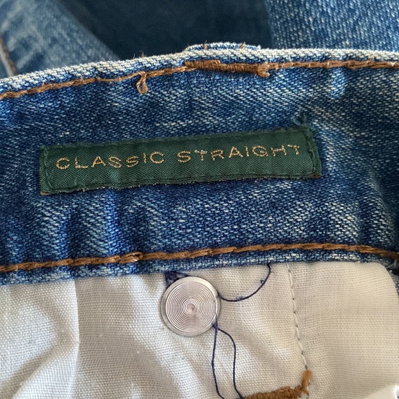 LRL Ralph Lauren “Classic Straight” Jeans Sz8 - Picture 5 of 6
